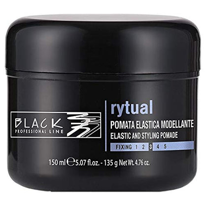 Black Professional Line Rytual Elastic Styling Hair Pomade, 150 ml./5.07 fl.oz.