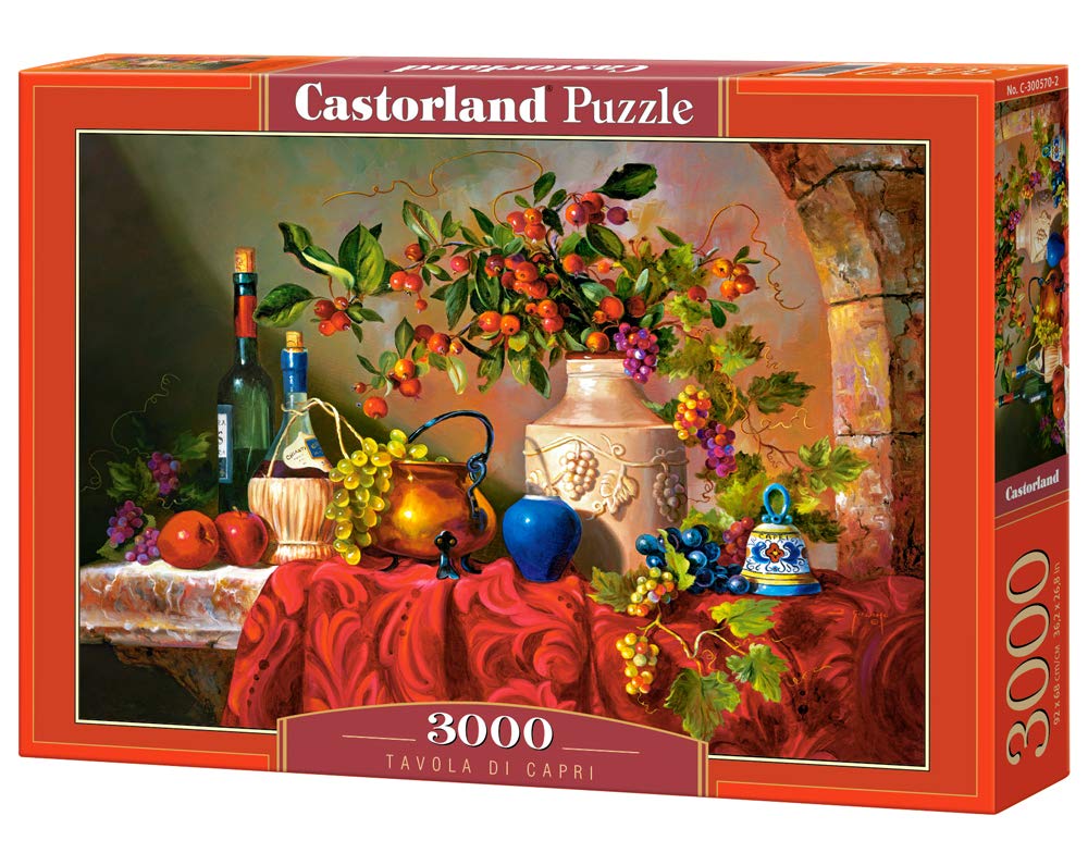 Castorland 3000 Piece Puzzle Table of Capri - C-300570-2
