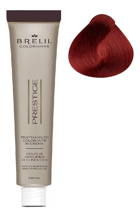 Brelil Colorianne Prestige Technologically Advanced Cream Dyeing Treatment Hydra Color Technology, Copper Red Blonde, 100 ml./3.38 fl.oz. (7/64)