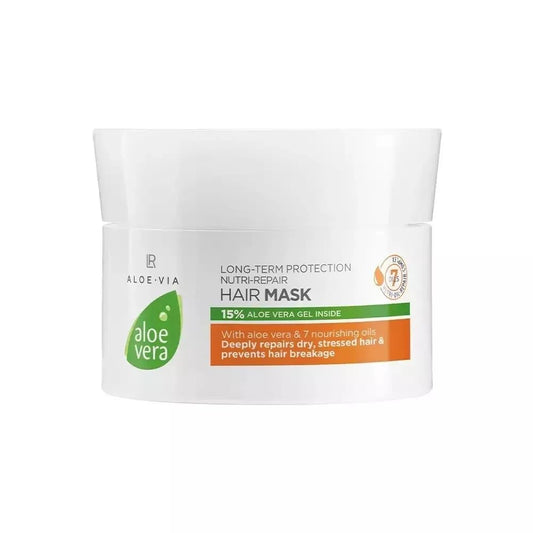 LR Health&Beauty Aloe Via Aloe Vera Long Term Protection Nutri Repair Hair Mask 200 ml./6.7 fl.oz.