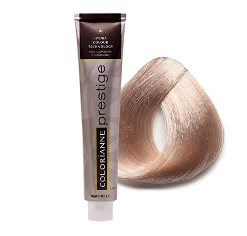 Brelil Colorianne Prestige Technologically Advanced Cream Dyeing Treatment Hydra Color Technology, Pearl Platinum Superlightener, 100 ml./3.38 fl.oz. (100/2)