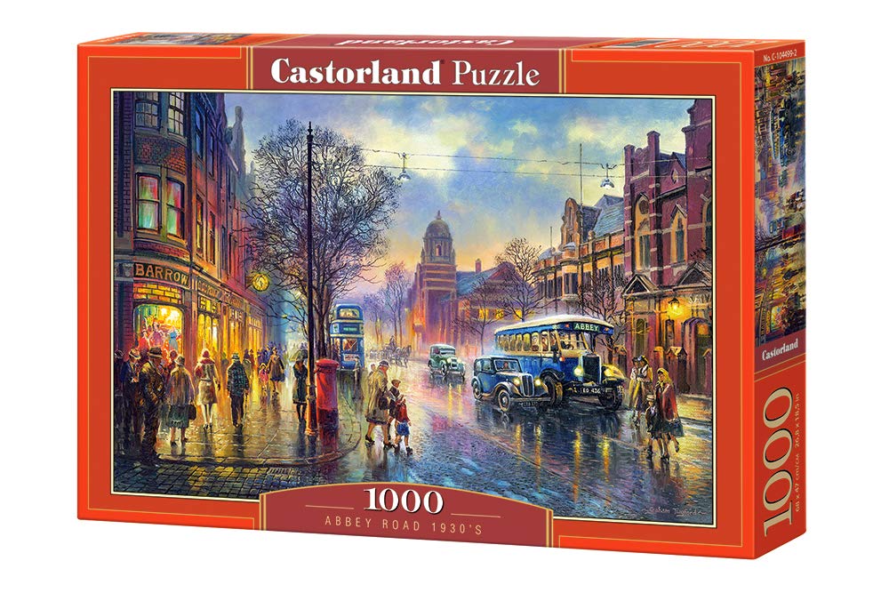 Castorland Puzzle 1000 Pieces, Abbey Road 1930's - С-104499