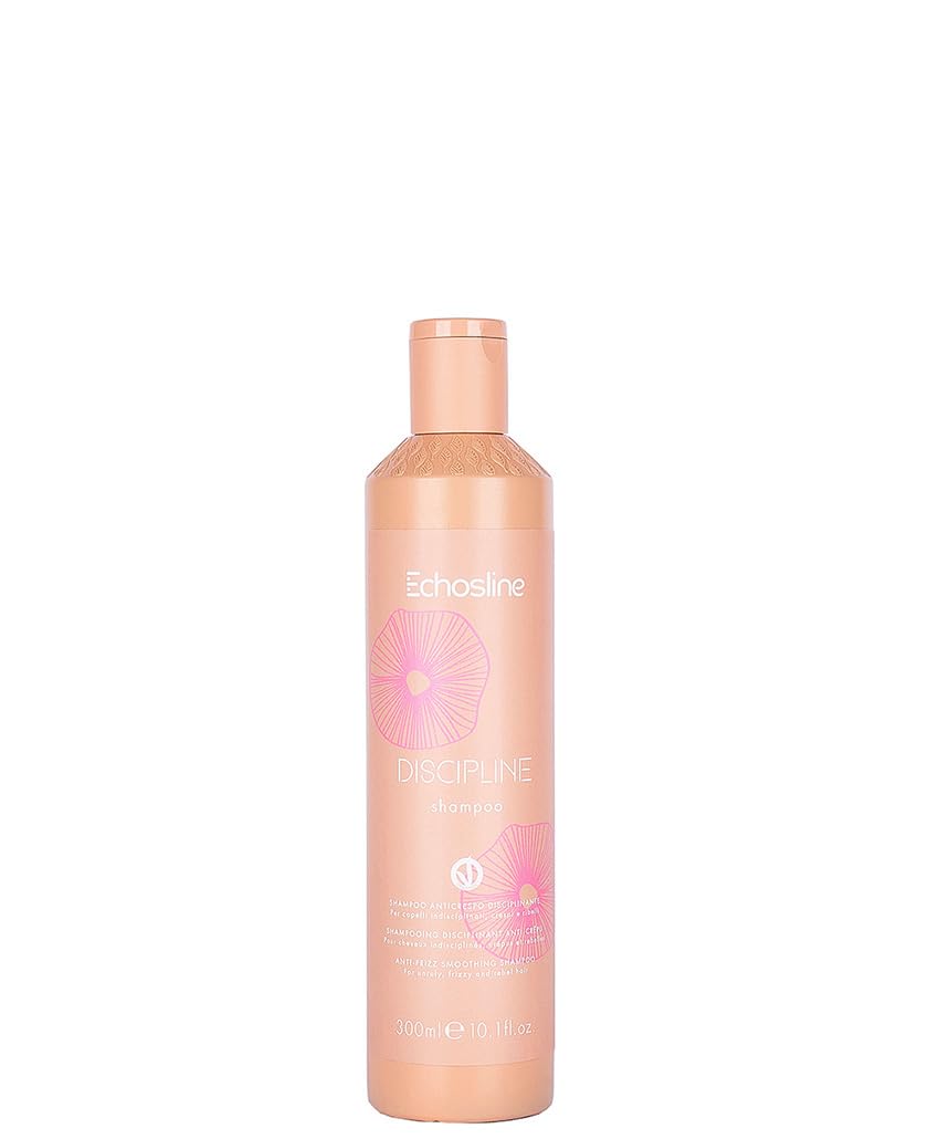 Echosline Discipline Vegan Leave-In Shampoo - Taming Formula for Unruly Hair - 300 ml. / 10.1 fl.oz.
