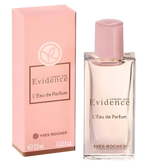 Yves Rocher Comme Une Evidence Perfume for Women Long Lasting Fragrance Travel Size Mini Sample 7.5 ml./0.25 fl.oz.
