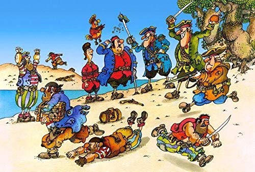 Castorland Puzzle 500 Pieces, Treasure Island - В-51281