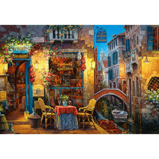 Jigsaw Puzzles for Adults - 3000 Piece Puzzles - Our Special Place in Venice - Difficult Family Puzzles - City Puzzle - Europe Puzzle - Puzzle Art - Painting Puzzle