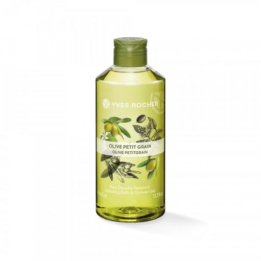 Yves Rocher Sensual Bath & Shower Gel Nourishing Moisturising - Olive Petitgrain 400 ml./13.5fl. oz.