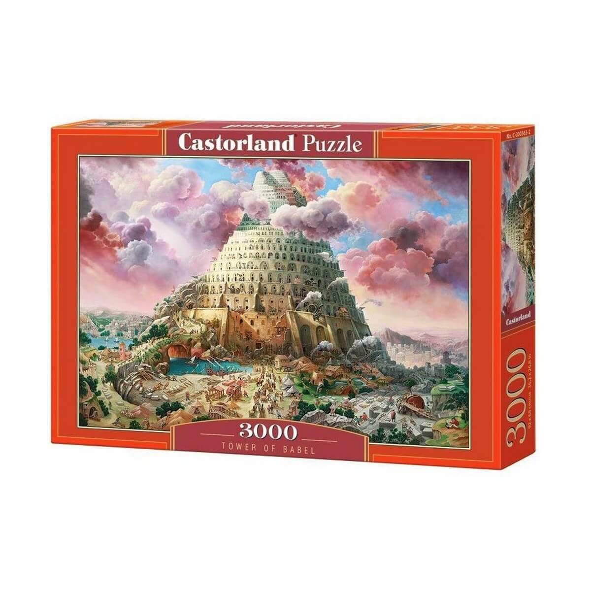 Castorland Puzzle 3000 Pieces: La Tour de Babel