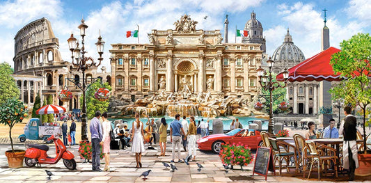 Castorland Puzzle 4000 Pieces, Splendor of Rome - С-400270