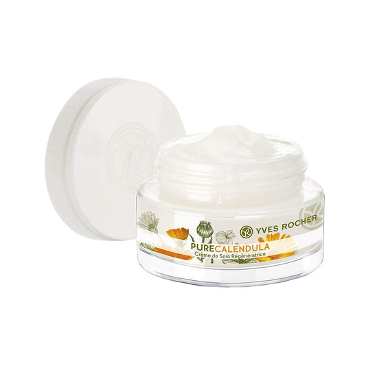 Yves Rocher Pure Calendula Regenerating Moisturizer Day/Night Cream, 50 ml./1.6 fl.oz.