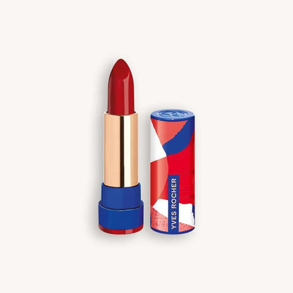 Yves Rocher Lipstick Atlas Rich Color & All-Day Care Nourishing Hydrating Formula Long-Lasting Creamy Texture – 3.7g / 0.13oz