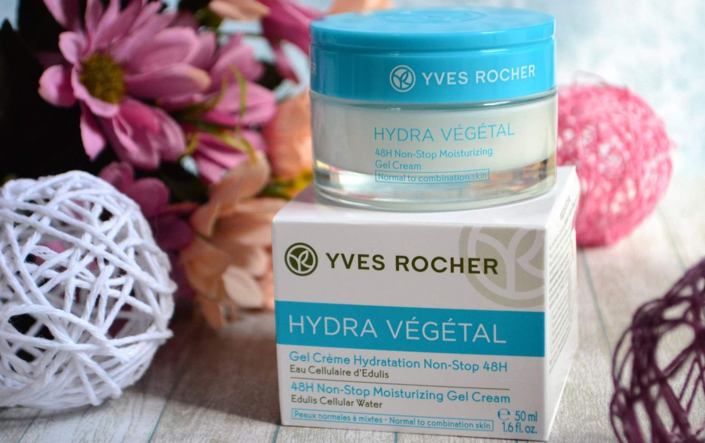 Yves Rocher Hydra Vegetal 48h Non-Stop Moisturizing Gel Cream 1.6 fl.oz