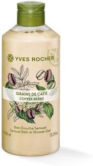 Yves Rocher Sensual Bath & Shower Gel Nourishing Moisturising - Coffee Beans 400 ml./13.5 fl. oz.