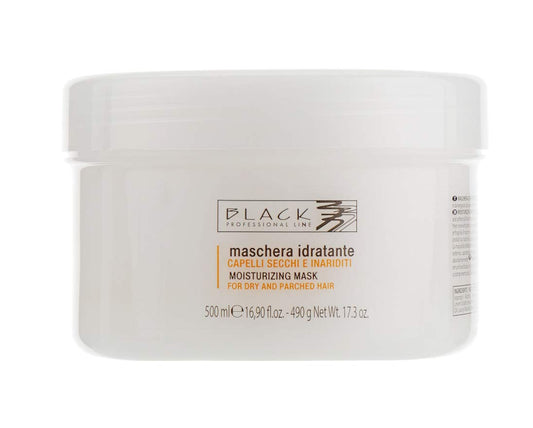 Black Professional Line Moisturising Hair Mask, 500 ml./16.9 fl.oz.