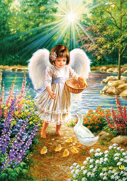 Castorland Puzzle 500 Pieces, an Angel's Warmth - В-52844