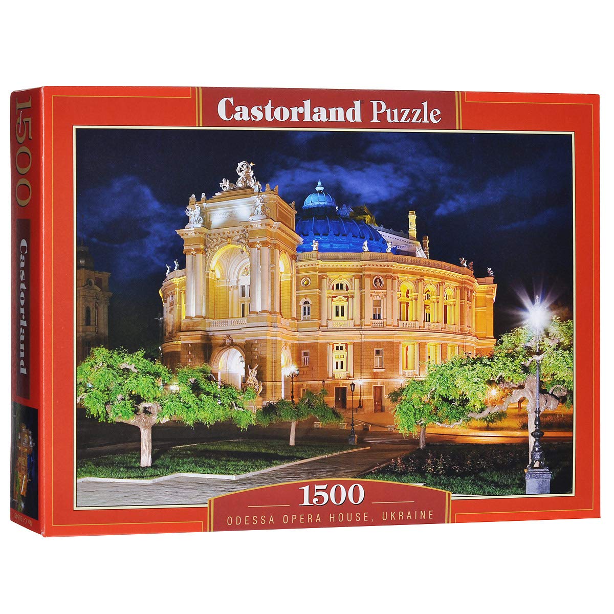 Castorland Puzzle 1500 Pieces, Odessa Opera House, Ukraine - С-150649