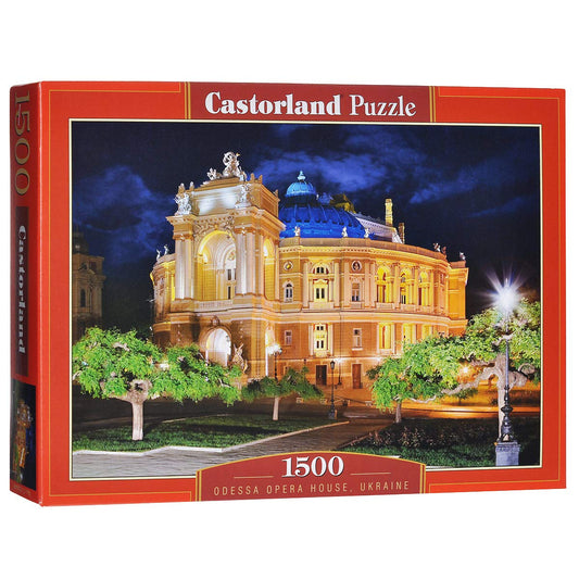 Castorland Puzzle 1500 Pieces, Odessa Opera House, Ukraine - С-150649
