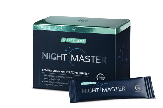 LR Health&Beauty Lifetakt Night Master Powder Drink Relaxing Nights 30 Sticks x 3.7 g Unisex Every Day Natural Treatment Women Men