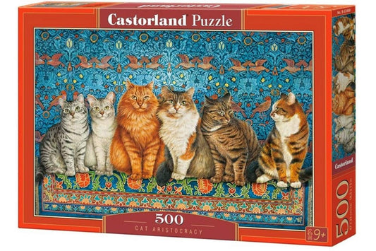 Castorland Puzzle 500 Pieces, Cat Aristocracy - В-53469