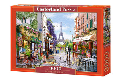 Castorland Puzzle 3000 Pieces, Flowering Paris - С-300525