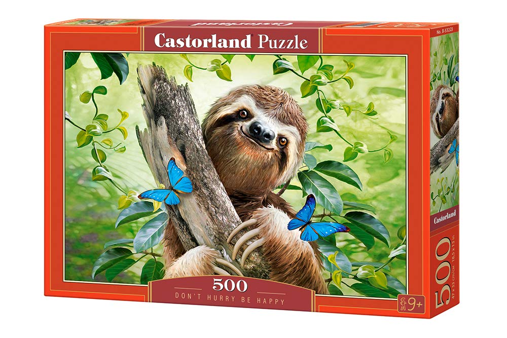 Castorland Puzzle 500 Pieces, Don't Hurry Be Happy - В-53223
