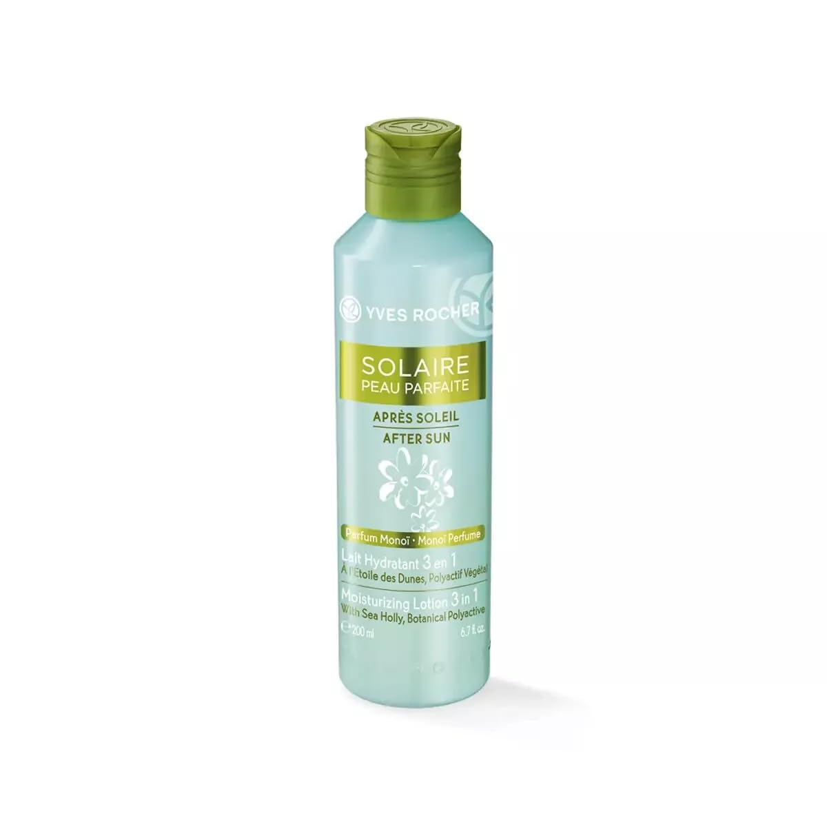 Yves Rocher Solaire Moisturizing After Sun Face Body Milk Hydration All Skin Types 200 ml. / 6.7 fl.oz.