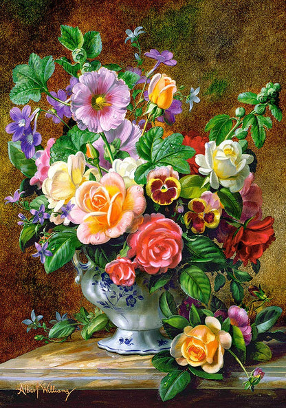 Castorland Puzzle 500 Pieces, Flowers in a Vase - В-52868