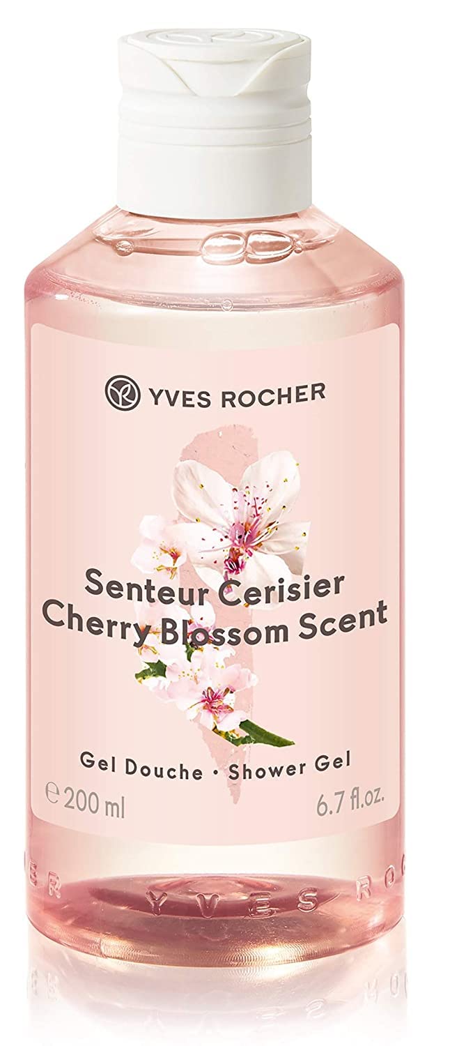 Yves Rocher Cherry Blossom, cherry bloom, Eau de Toilette and Shower Gel for Women (Set)