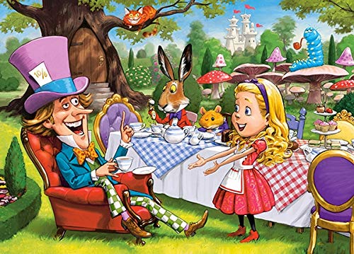 Castorland Puzzle 120 Pieces, Alice in Wonderland - В-13456