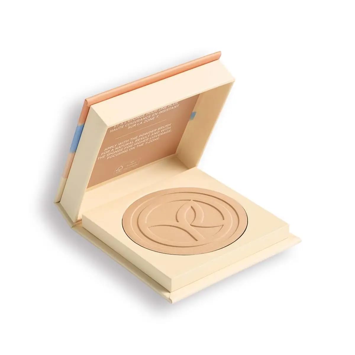 Yves Rocher Zero Imperfections Compact Powder 12H Matte Finish Shine Control Evens Skin Tone Lightweight Women Makeup -8g