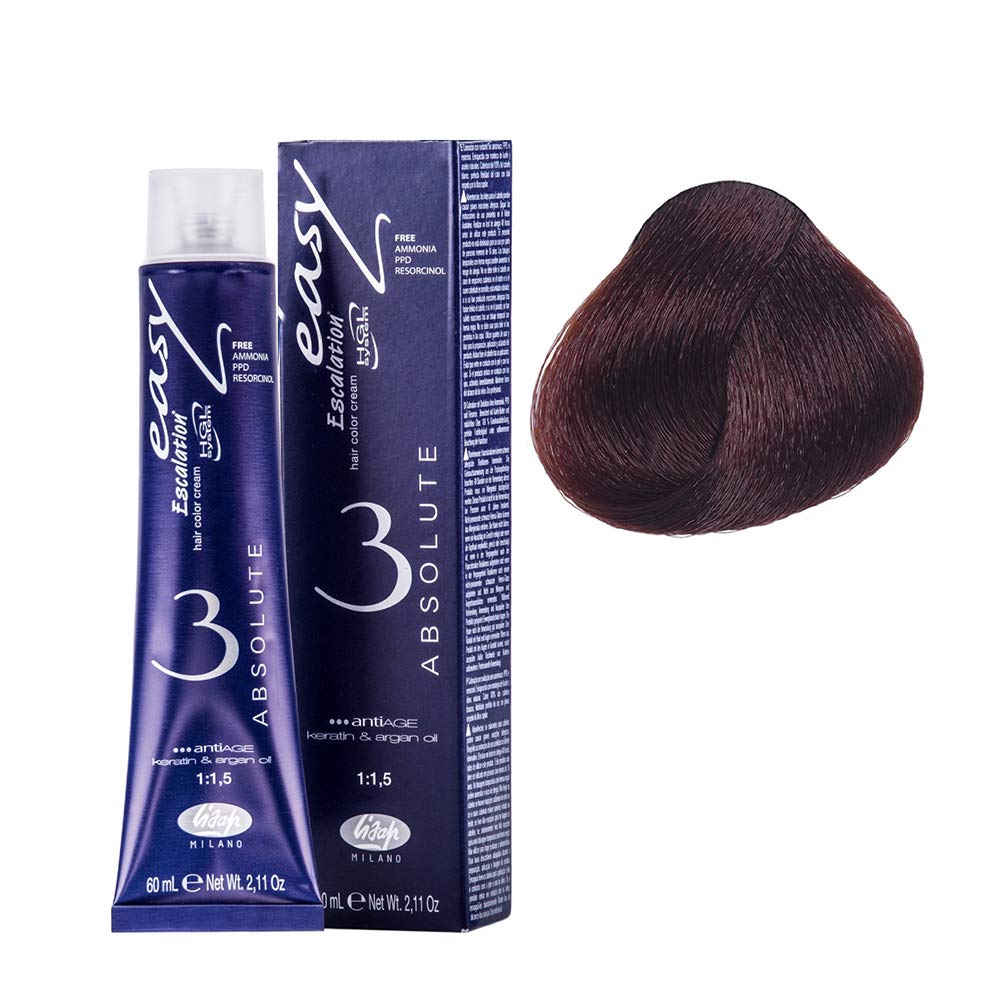 Lisap Easy Absolute 3 Hair Color Cream, 60 ml./2 fl.oz. (55/88 - Deep Intense Violet Light Blonde)