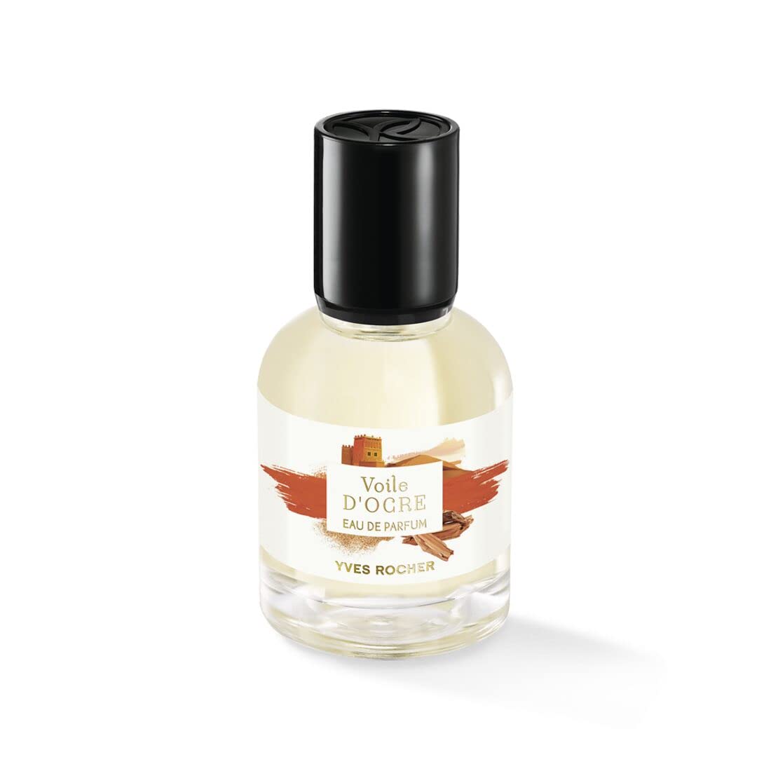 Yves Rocher Eau de Parfum for Woman - Voile d'Ocre, Sensual Spicy Fragrance with Sandalwood and Cedar, 30 ml./1 fl.oz.