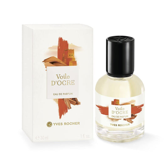 Yves Rocher Eau de Parfum for Woman - Voile d'Ocre, Sensual Spicy Fragrance with Sandalwood and Cedar, 30 ml./1 fl.oz.