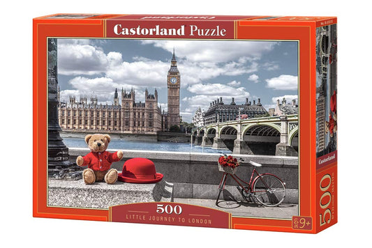 Castorland Puzzle 500 Pieces, Little Journey to London - В-53315