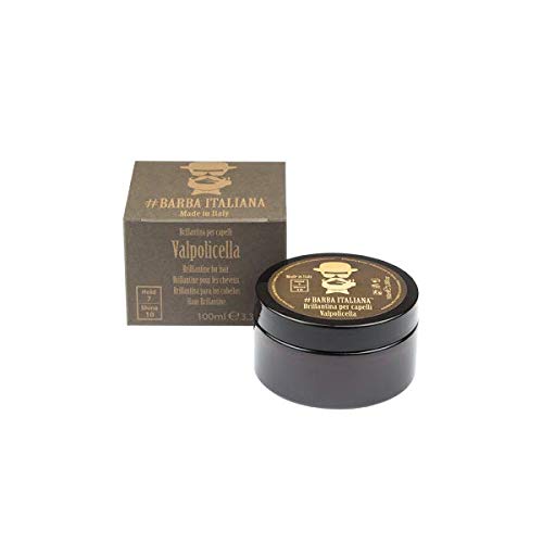 Barba Italiana Brilliantine for hair Valpolicella for Men, 100 ml./3.3 fl.oz.