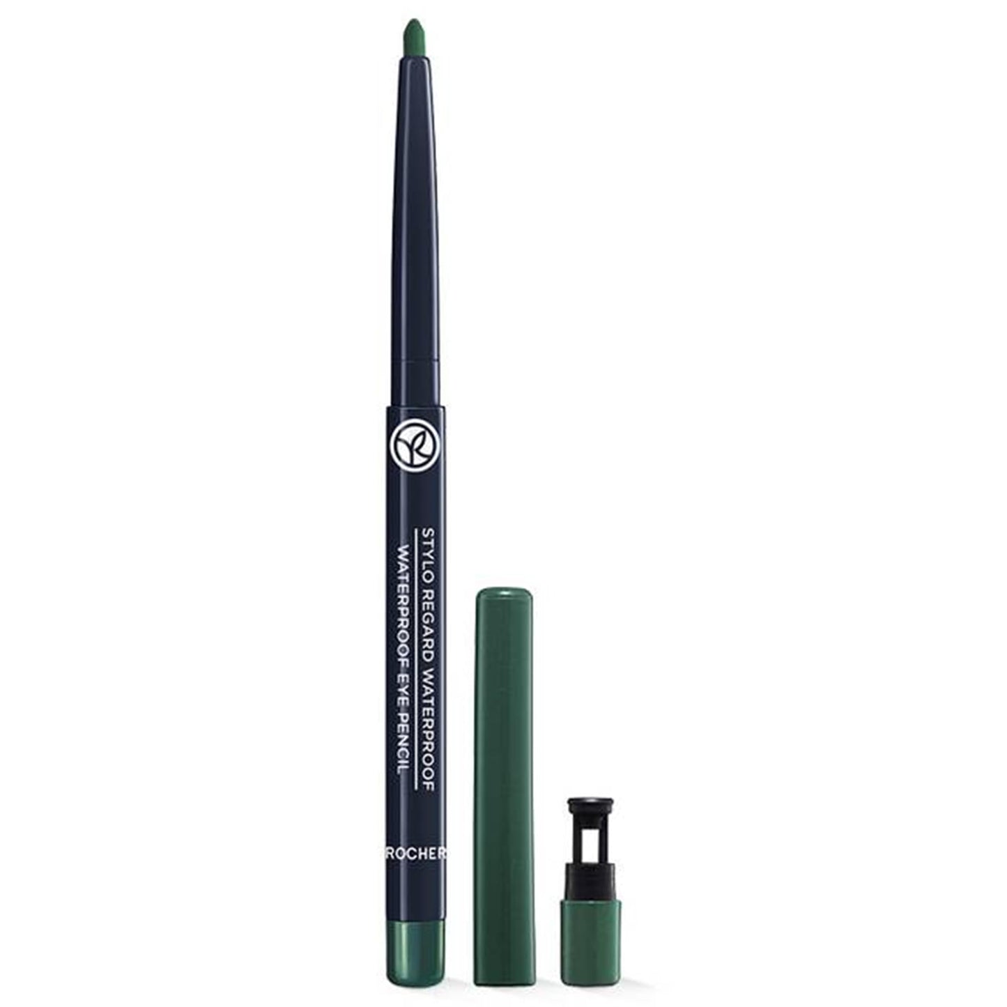Yves Rocher Waterproof Eye Contour Pencil 05. GREEN - Long-Lasting, Smudge-Proof, Intense Color, Precise Application, Waterproof Formula, Eye Makeup, Lash Line Definition, Smoky Eye Look