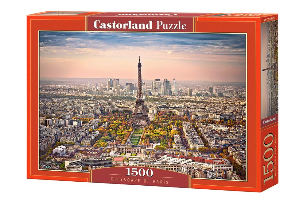 Castorland Puzzle 1500 Pieces, Cityscape of Paris - С-151837