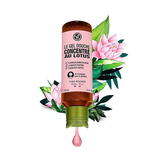 Yves Rocher Concentrated Lotus Shower Sage Gel - 100 ml. / 3.3 fl.oz.