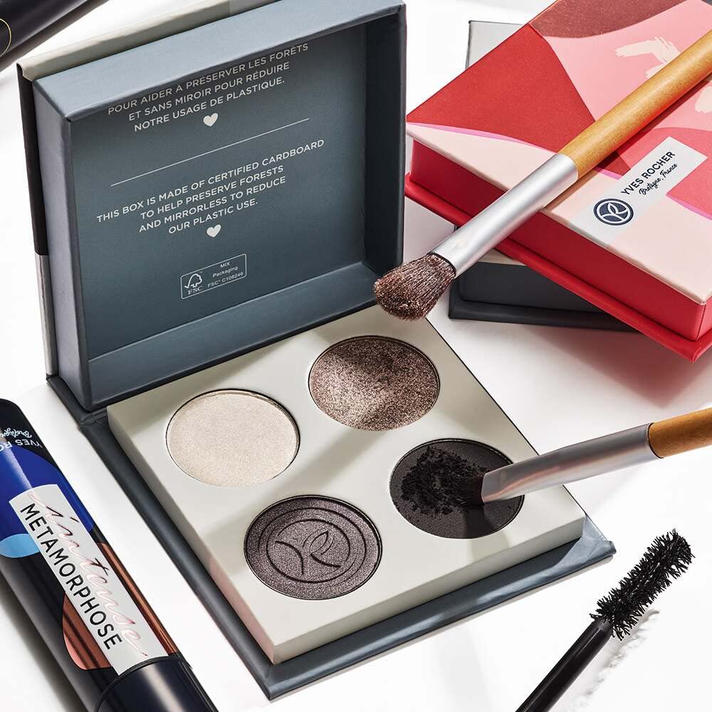 Yves Rocher GRANIT NOIR Eyeshadow Palette, 6.0 g.