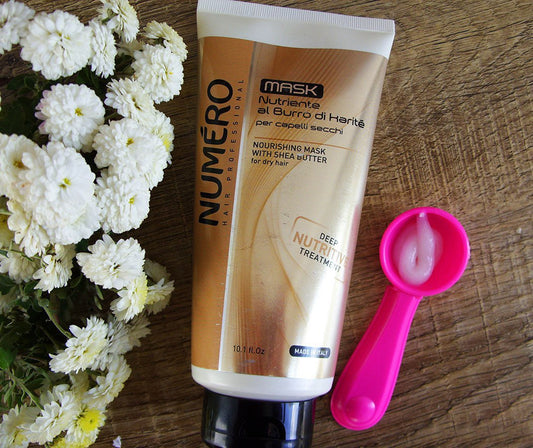 Brelil Numero Nourishing Mask With Shea Butter for dry Hair (10.1 fl.oz.)