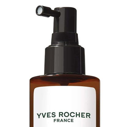 Yves Rocher Hair Growth & Strengthening Booster Root Spray Intensive Nourishment for Scalp Anti Hair Loss – 195 ml / 6.5 fl oz
