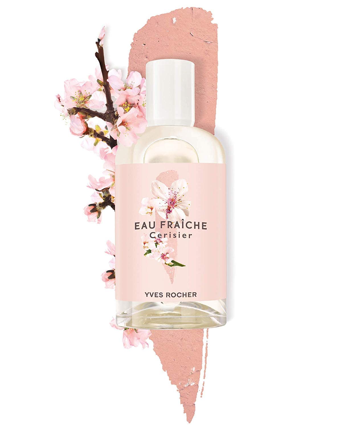 Yves Rocher Cherry Blossom, cherry bloom, Eau de Toilette and Shower Gel for Women (Set)