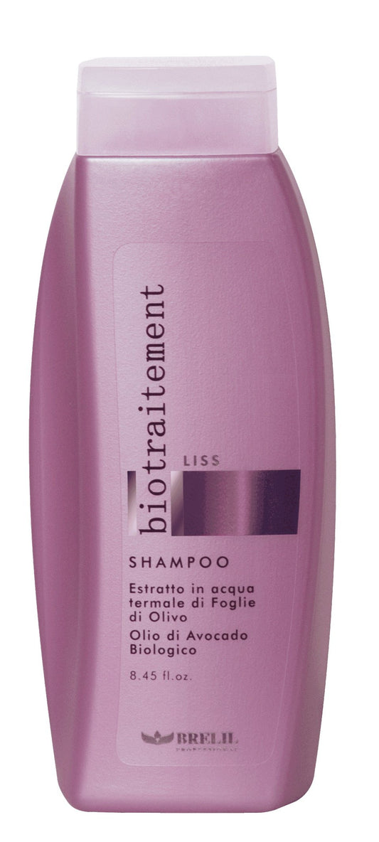 Brelil Bio Treatment Liss Straightening Shampoo for frizzy and unruly Hair (8.45 fl.oz.)