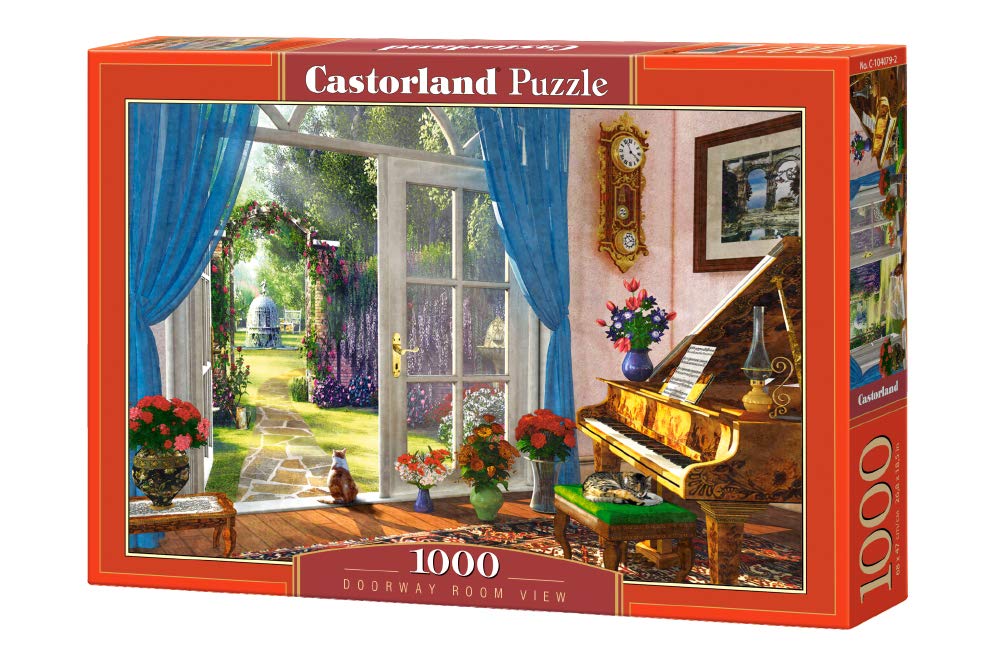 Castorland Puzzle 1000 Pieces, Doorway Room View - С-104079