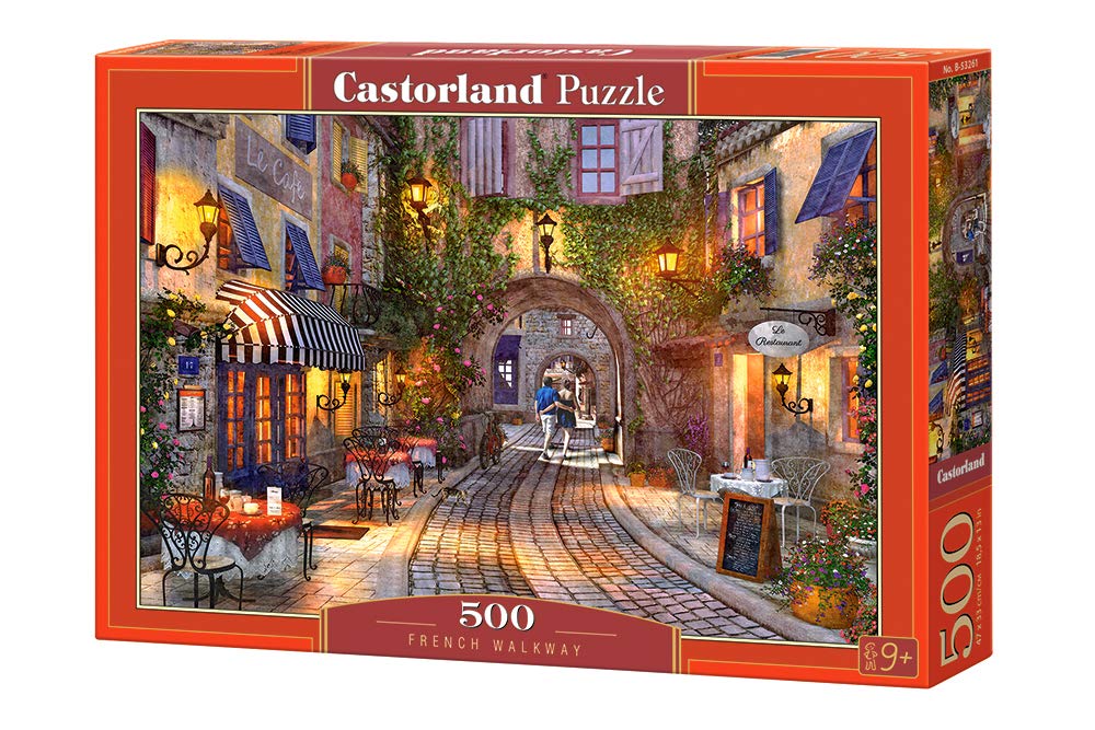 Castorland Puzzle 500 Pieces, French Walkway - В-53261